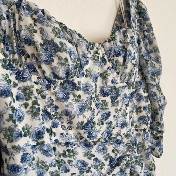 DONATED/NFS - Romantic CottageCore Bustier Style Minidress - Picture 3 of 3